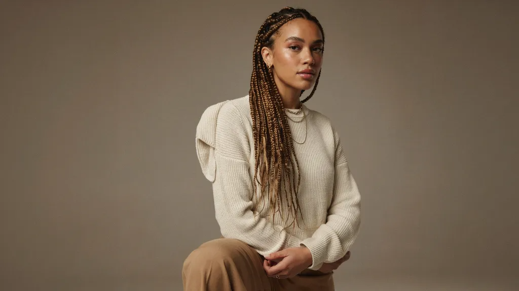 Blonde Knotless Braids