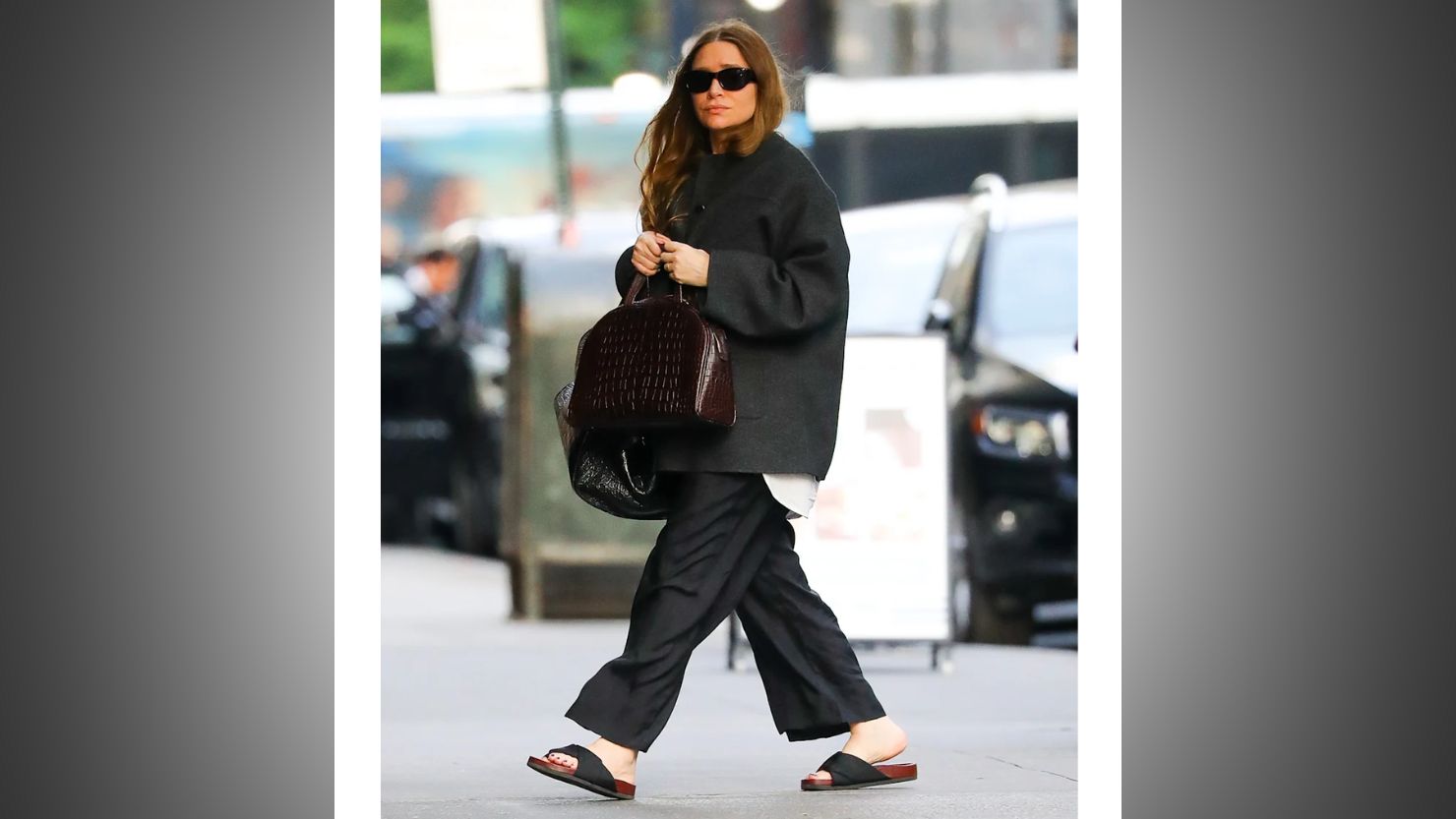 Relaxed Black Trousers
