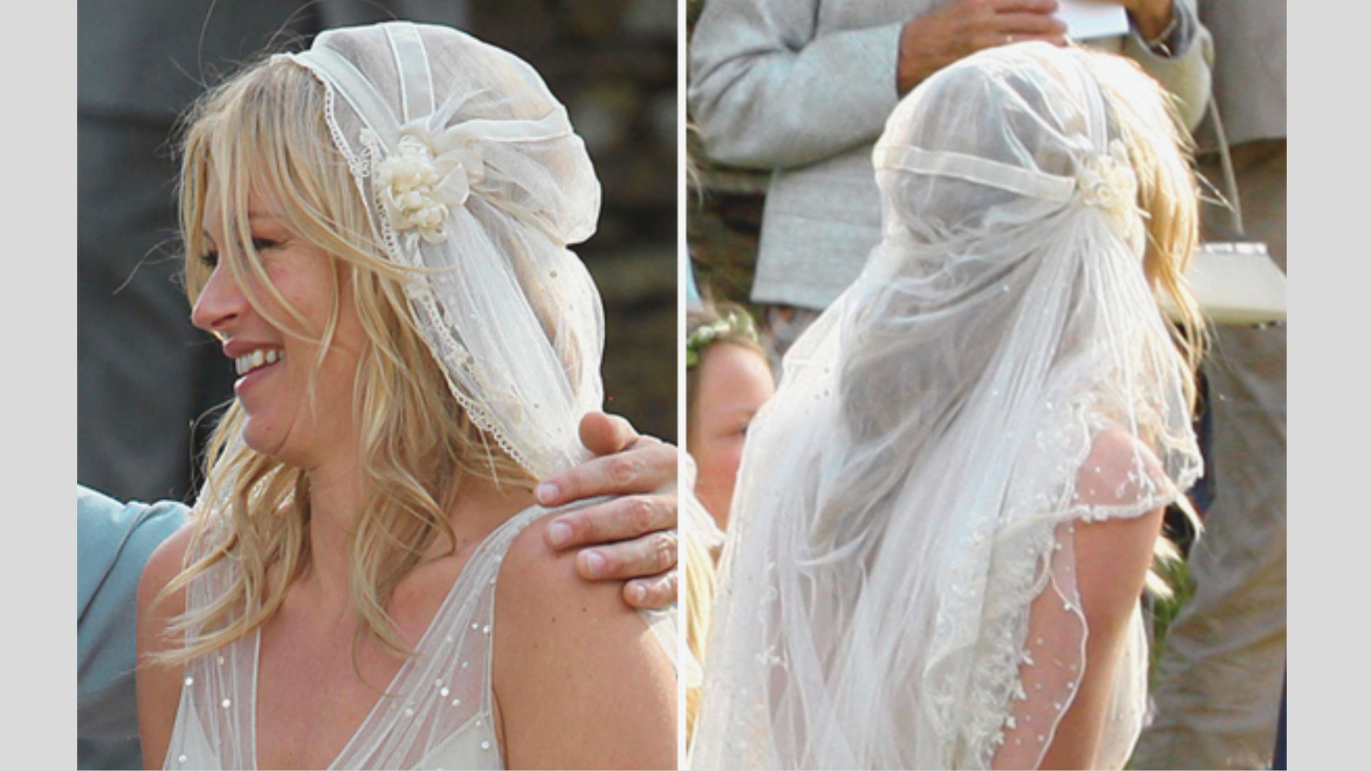 Kate Moss's Bridal Accessories
