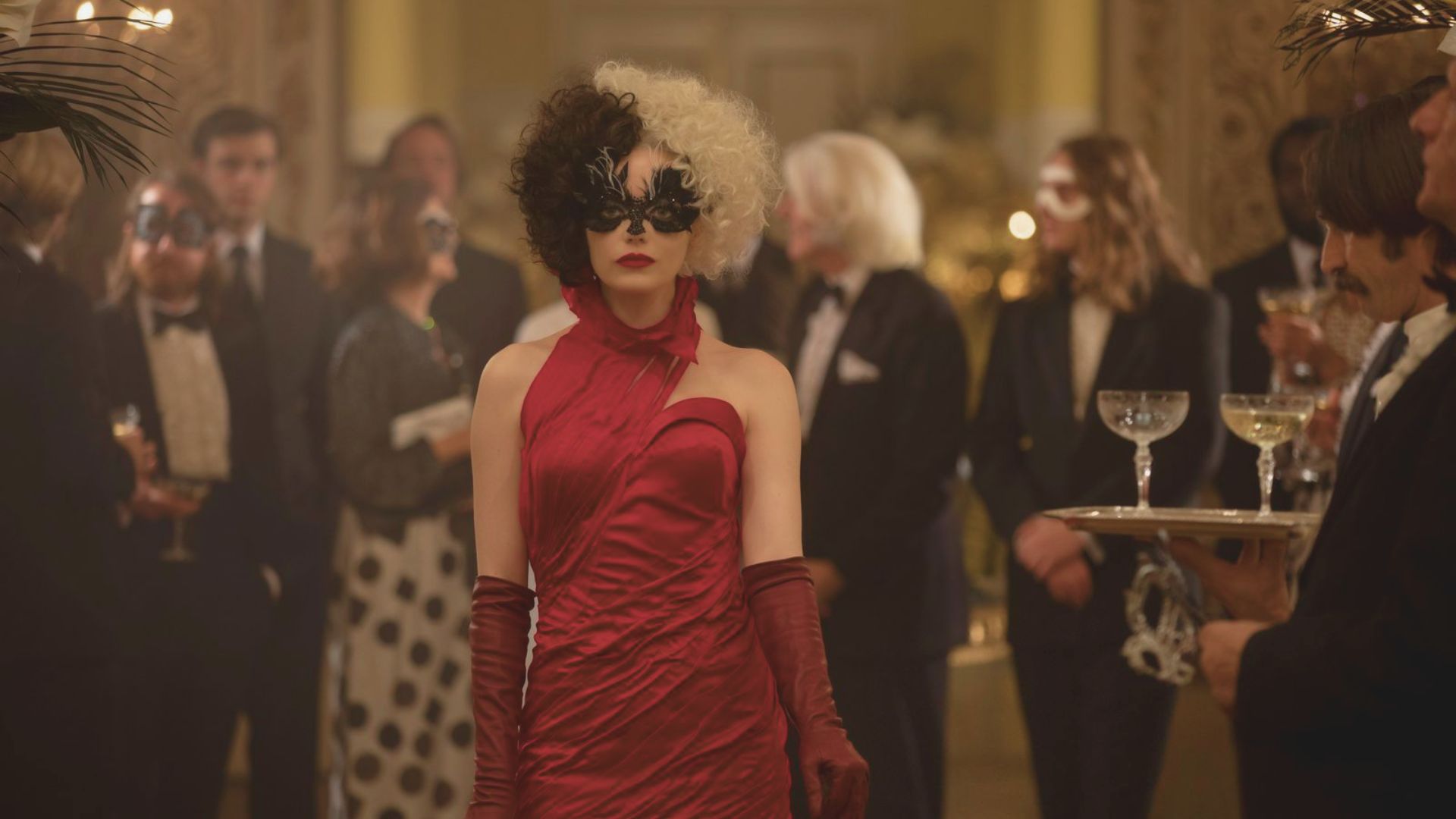The Red Fiery Ball Gown