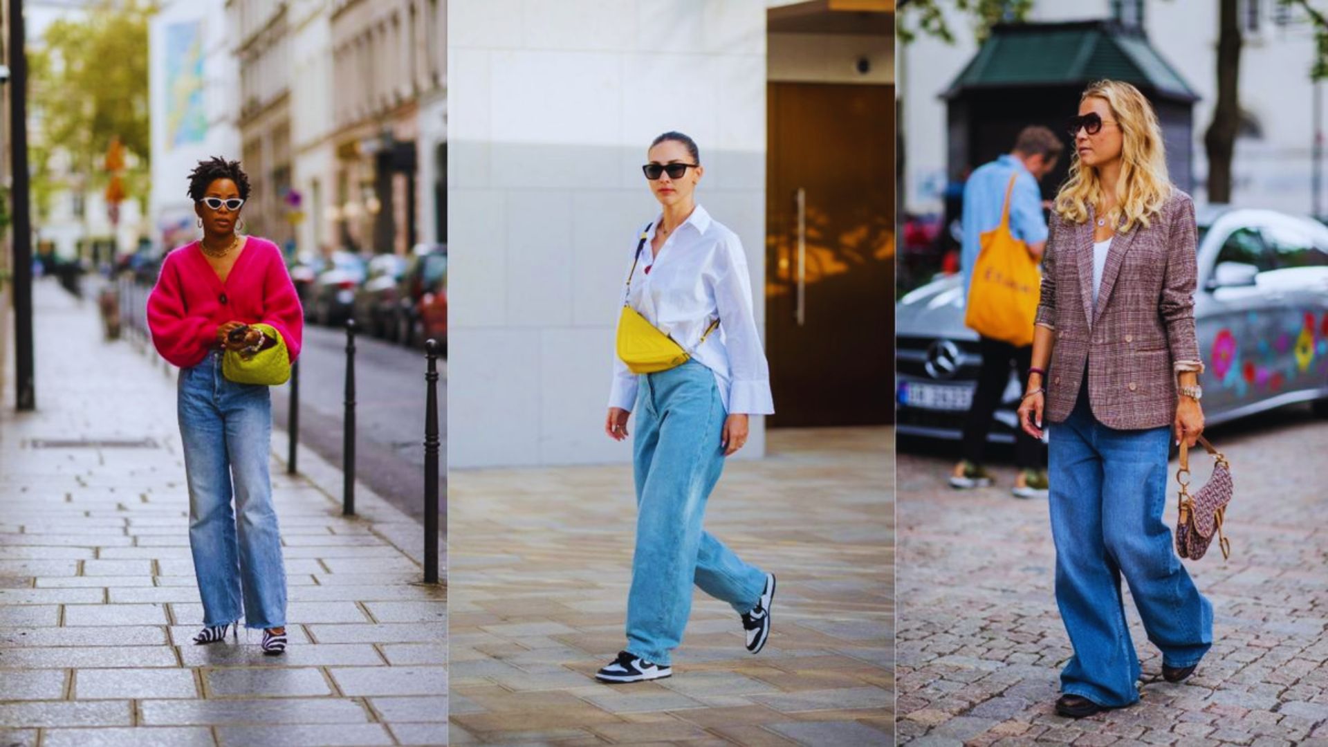 Relaxed and Baggy Denim Looks
