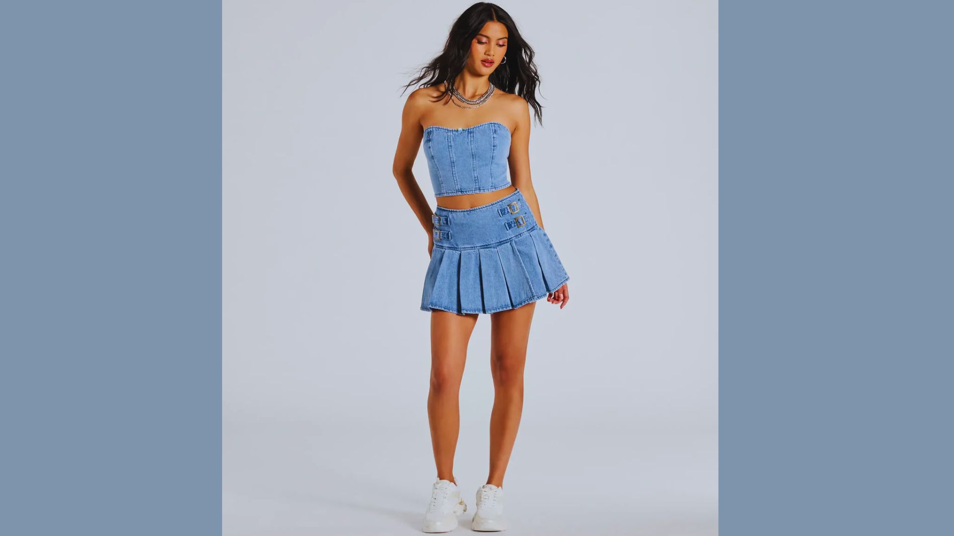 Mini Skirts and Denim Skorts