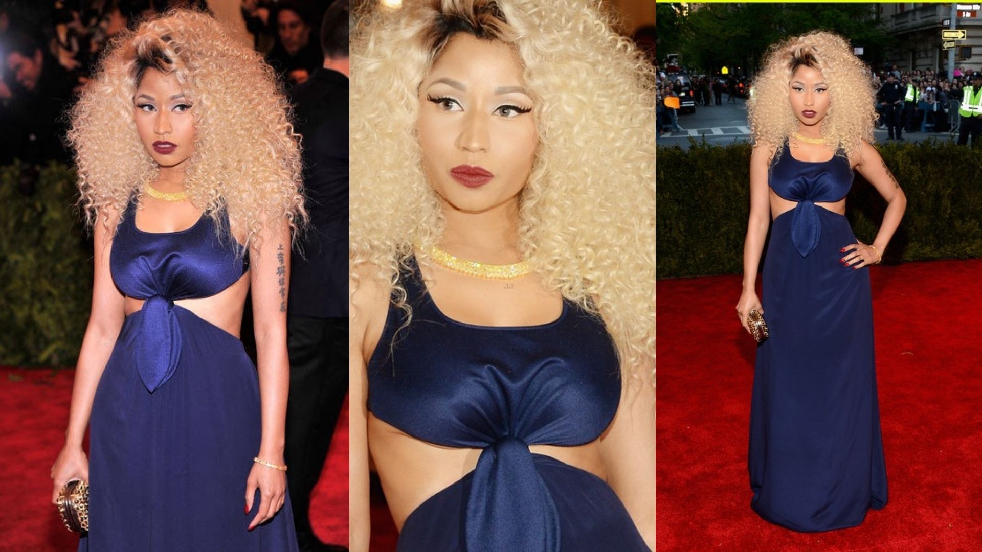 1. Nicki Minaj Met Gala 2013 Look