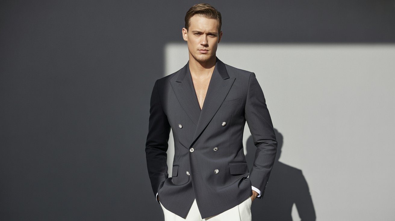 8. Double-Breasted Blazer Looks