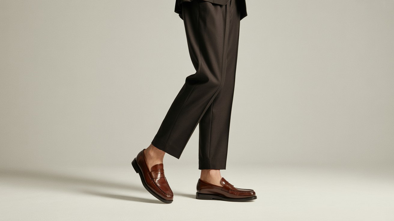 14. Loafers & Minimal Footwear Looks