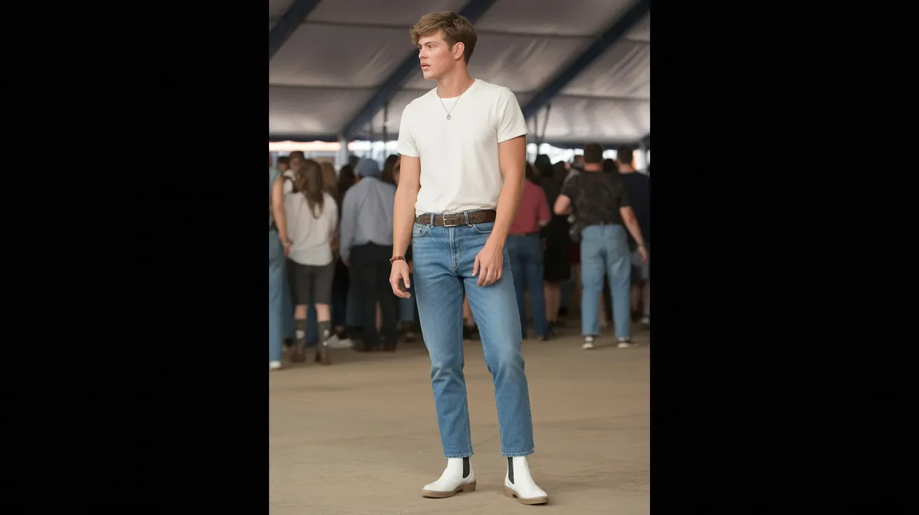 4. Minimal Americana Look