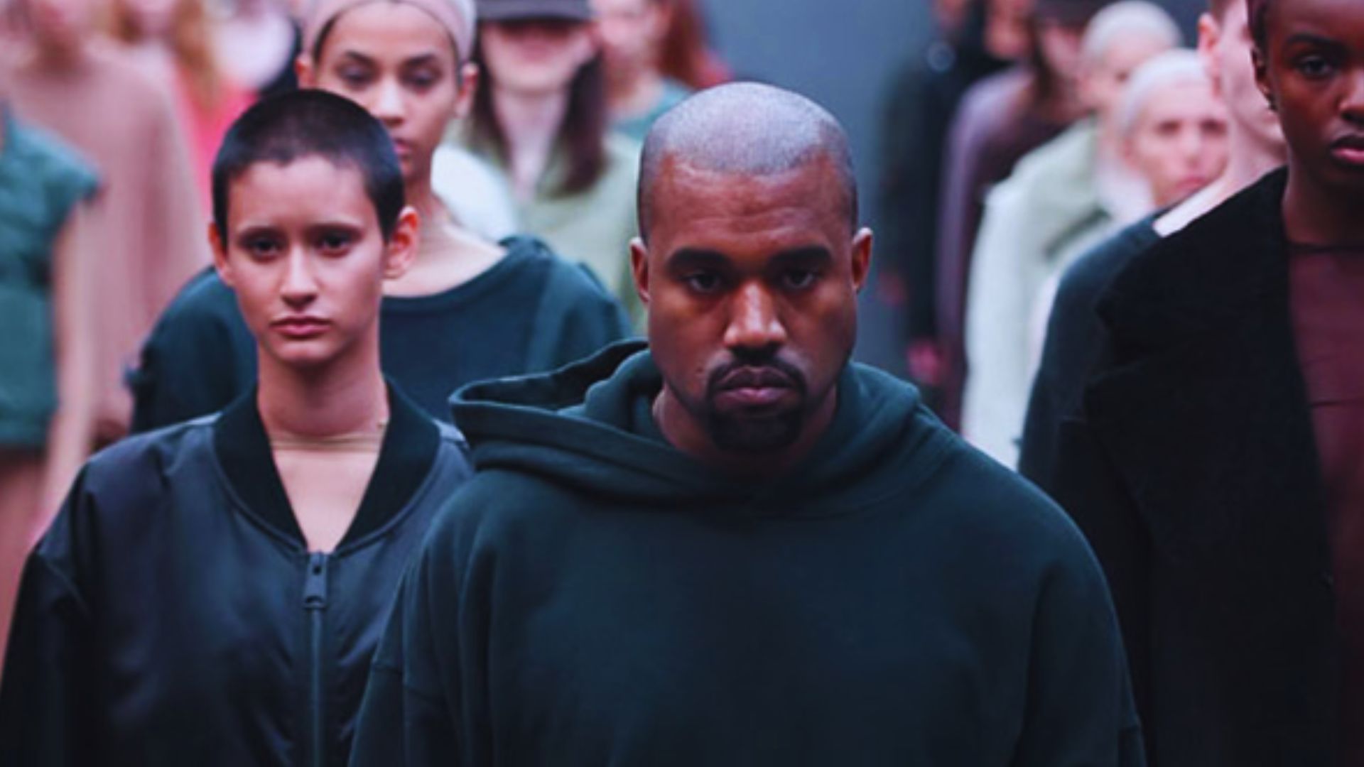 2. The cover of Kanye West's album 'Ye,' which has just been released.