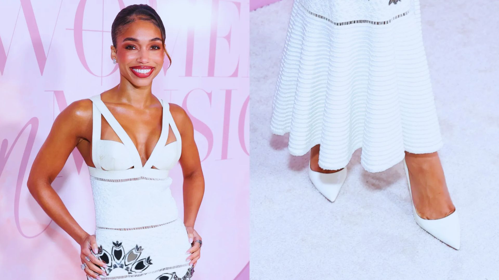 Connie Orlando Foundation Black Women in Music Dinner White Archival Gown