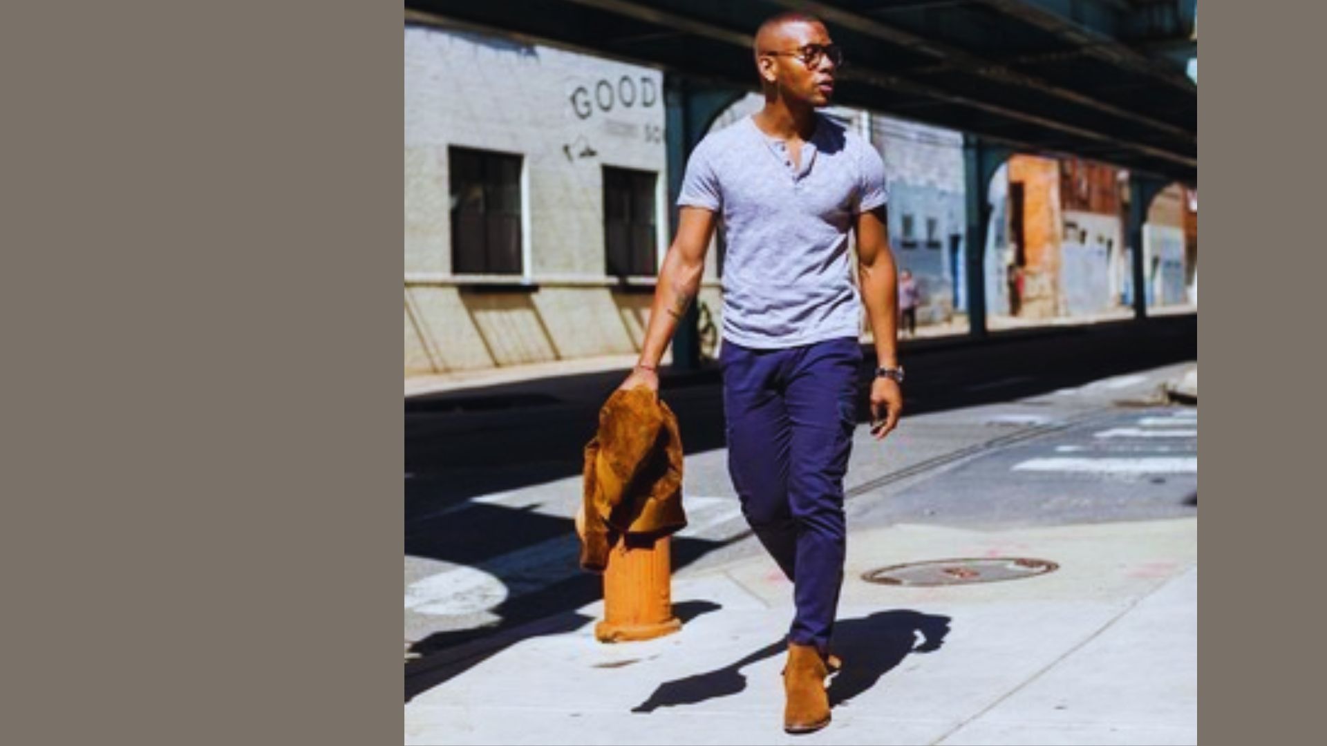 Henley and Cargo Pants