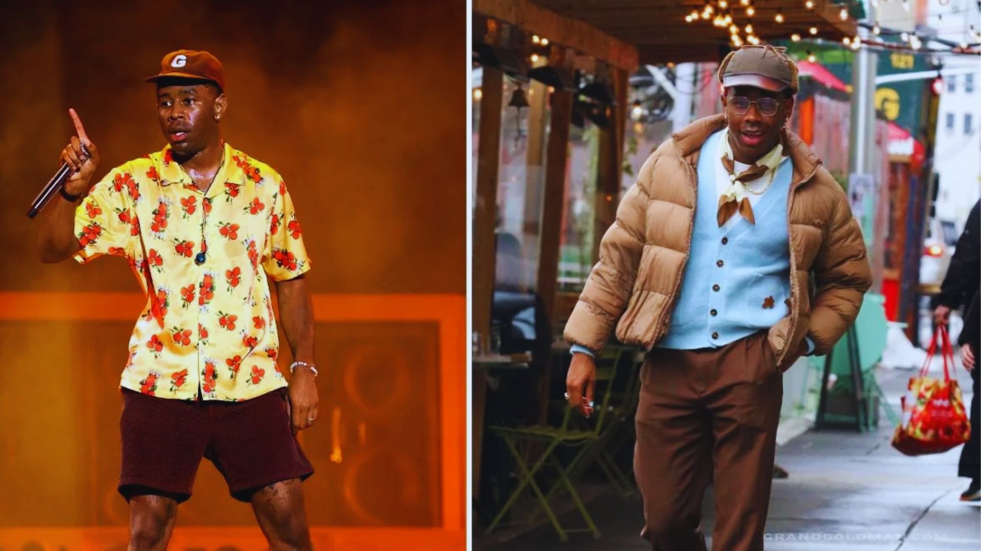 Bold Printed Shirt Look