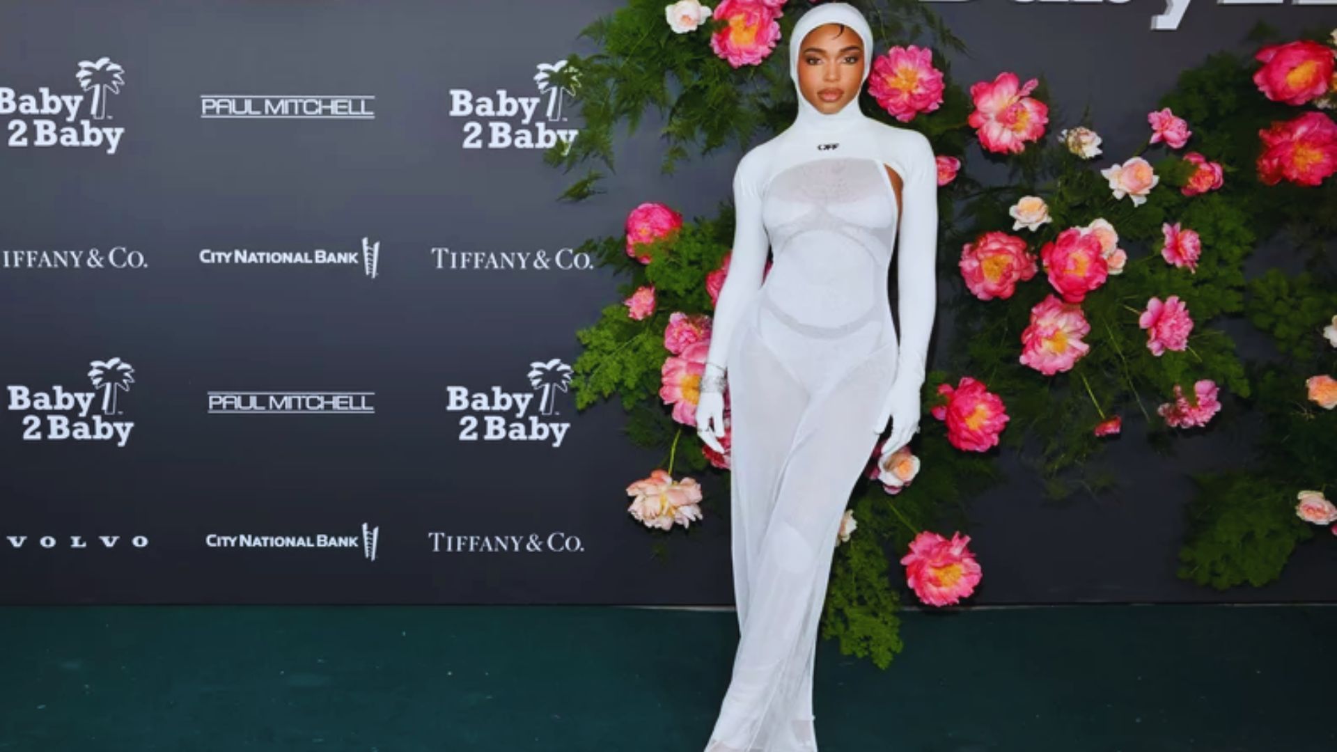 Baby2Baby Gala 2022 Layered Sheer Catsuit Bridal Look