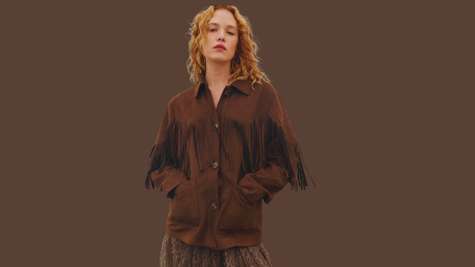 Fringe Details with Suede