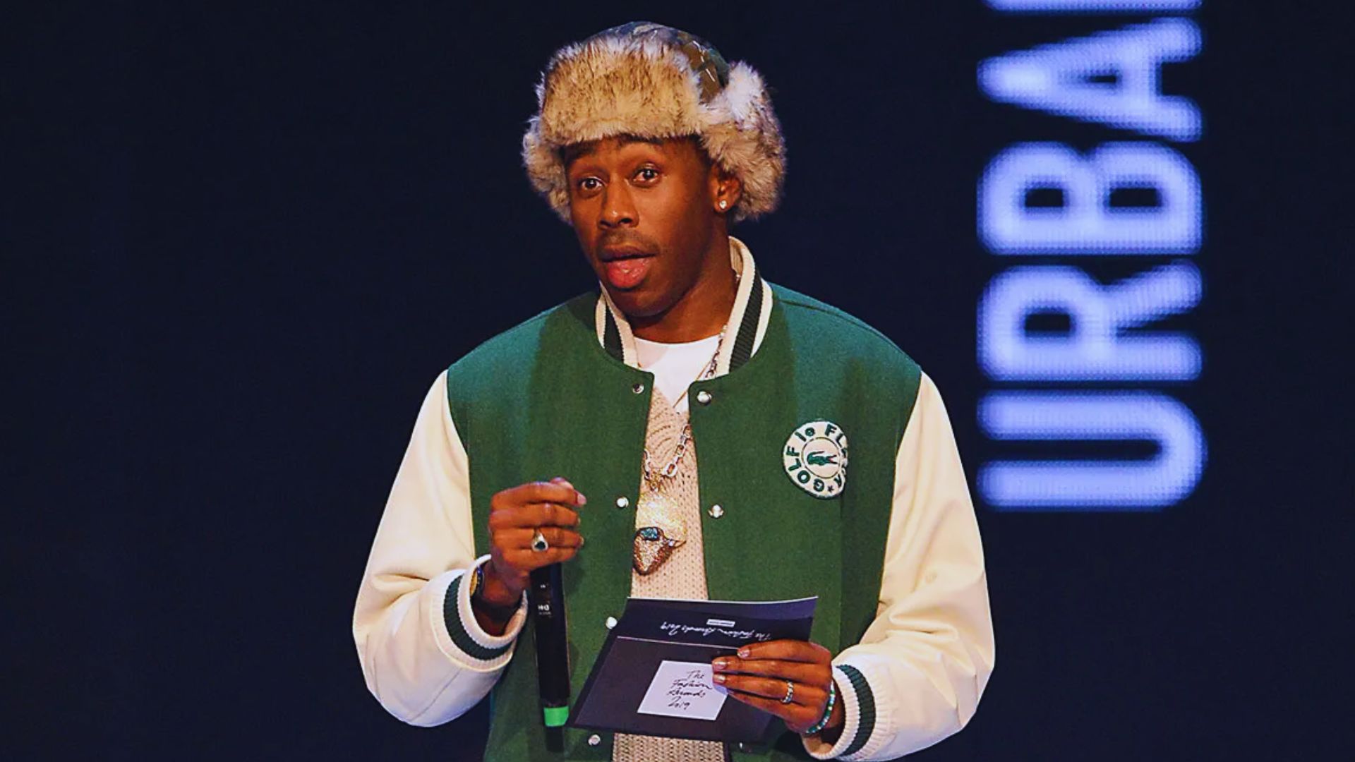 Varsity Jacket look