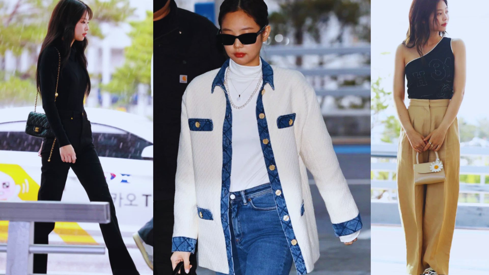 Airport Fashion: Effortless Off-Duty Jennie