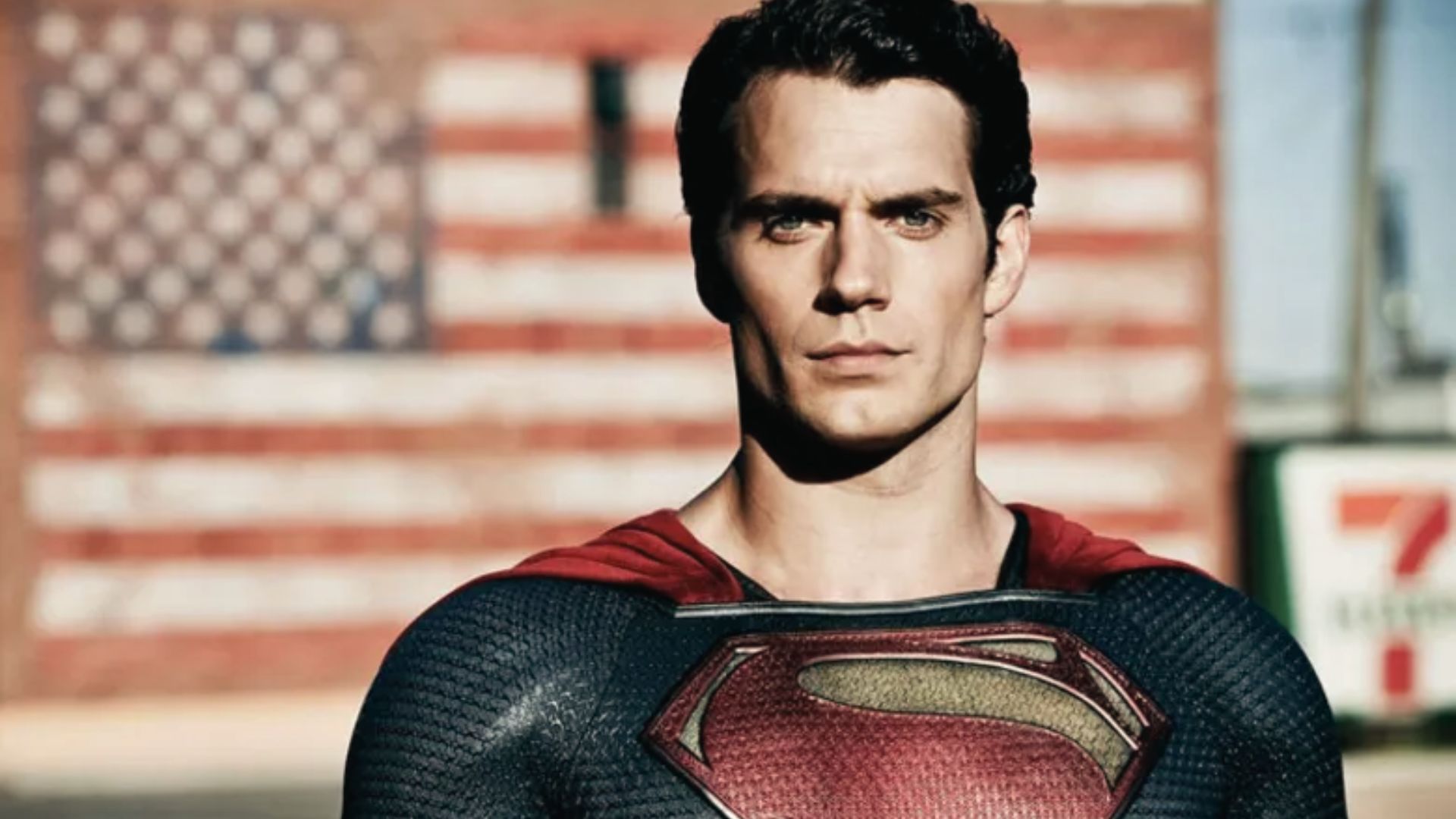 Image of Henry Cavill as Superman in "Man of Steel,".