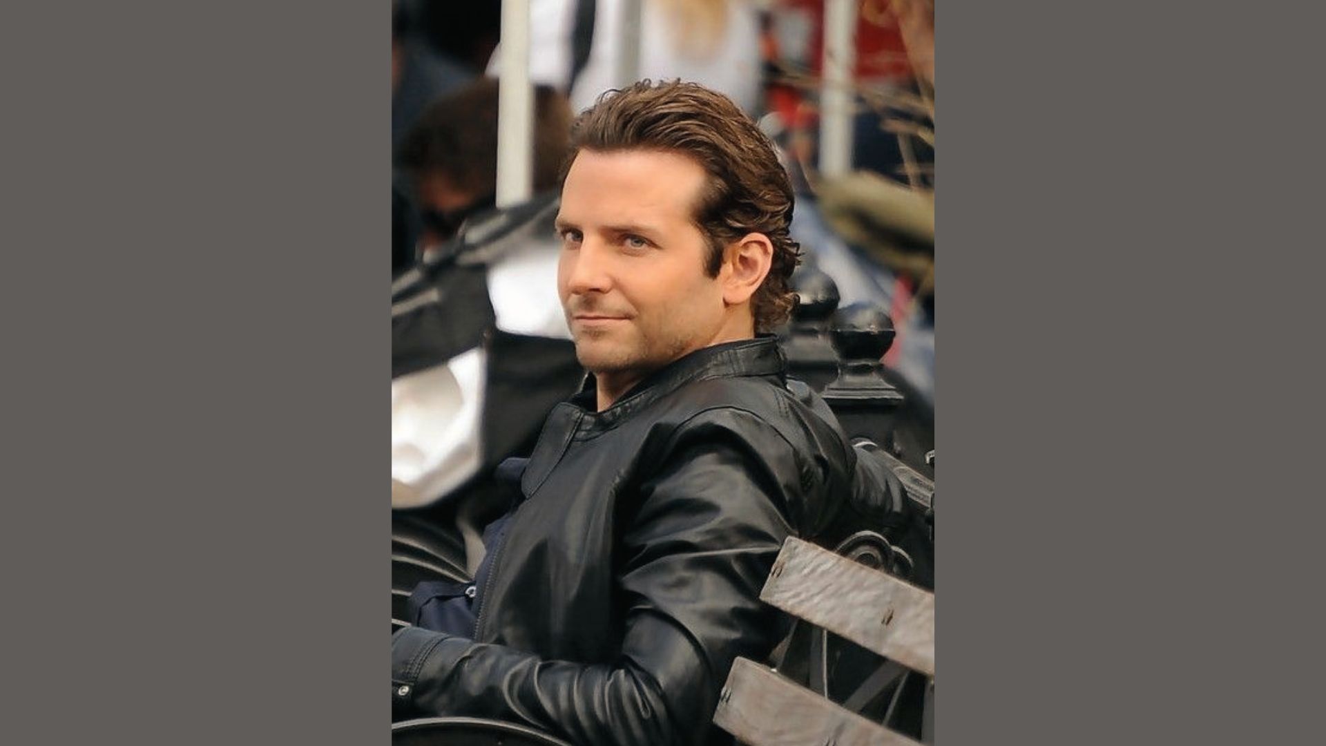 Bradley Cooper showcasing a stylish haircut with Slicked- Back undercut.