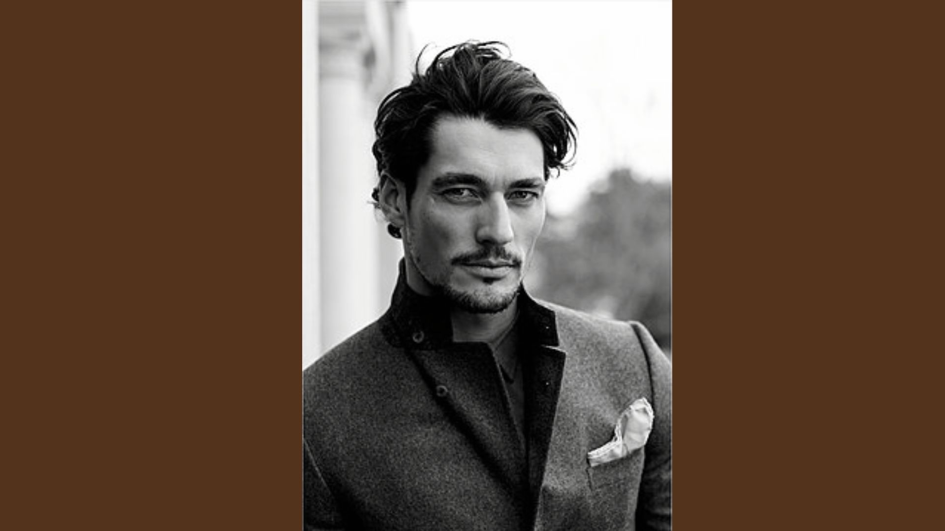 David Gandy Hairstyle “ Brushed-Back Volume Style ” for an Inspiration.