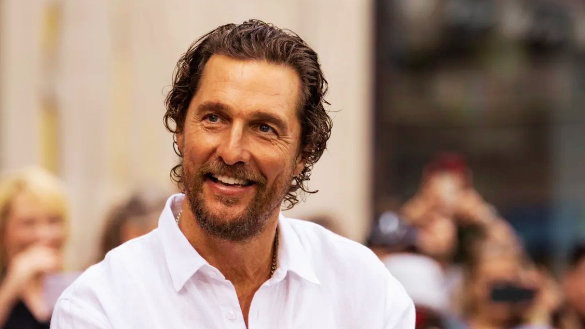 This image showing Matthew McConaughey Hair