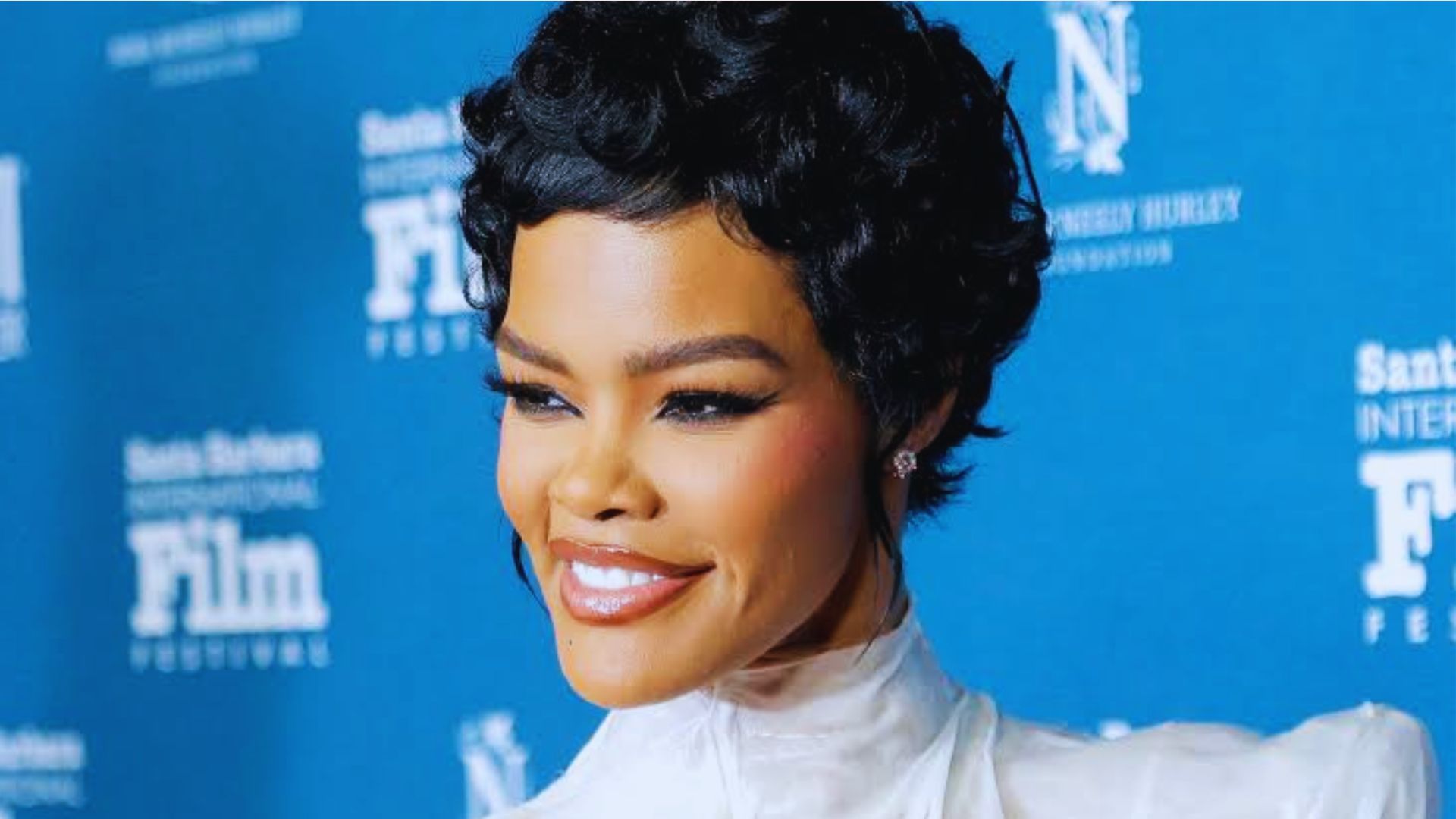 Teyara Taylor in bob hairstyle.