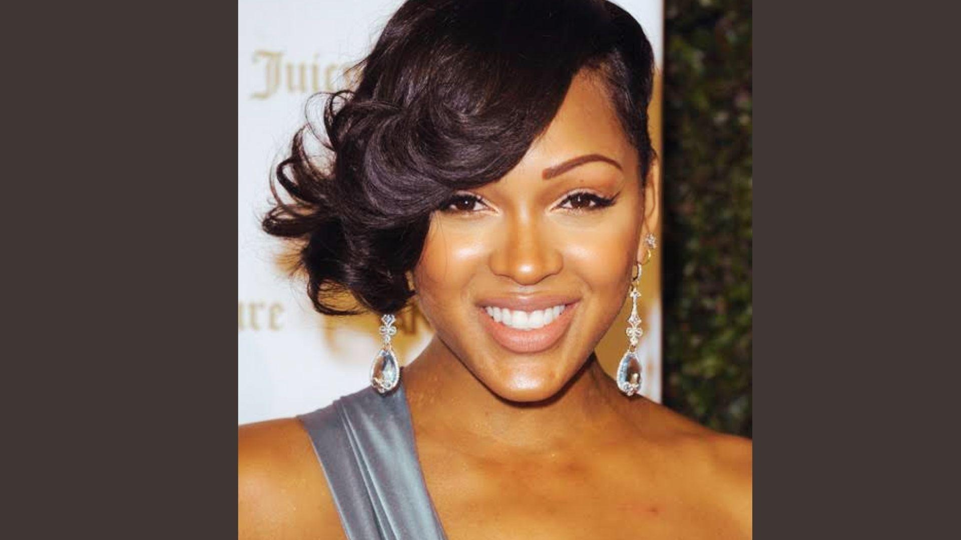 Side-Swept Pixie Hairstyle is one of the best Meagan Good's Most Iconic Hairstyles