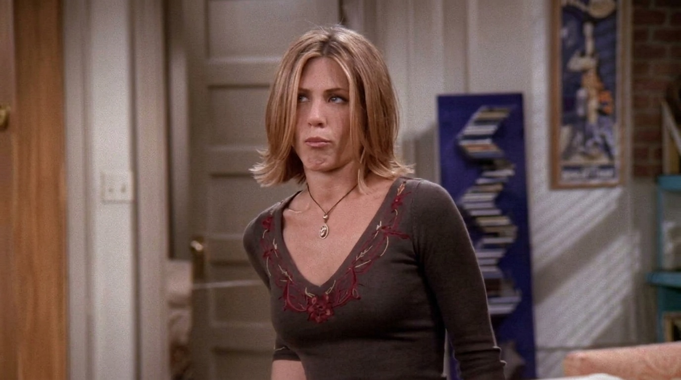 Rachel’s original haircut.