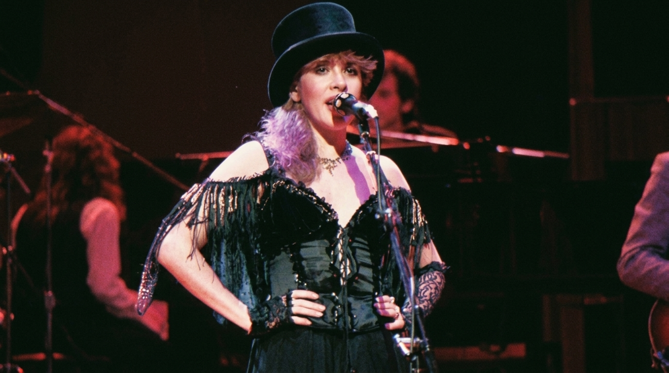 Stevie in a wild heart tour.