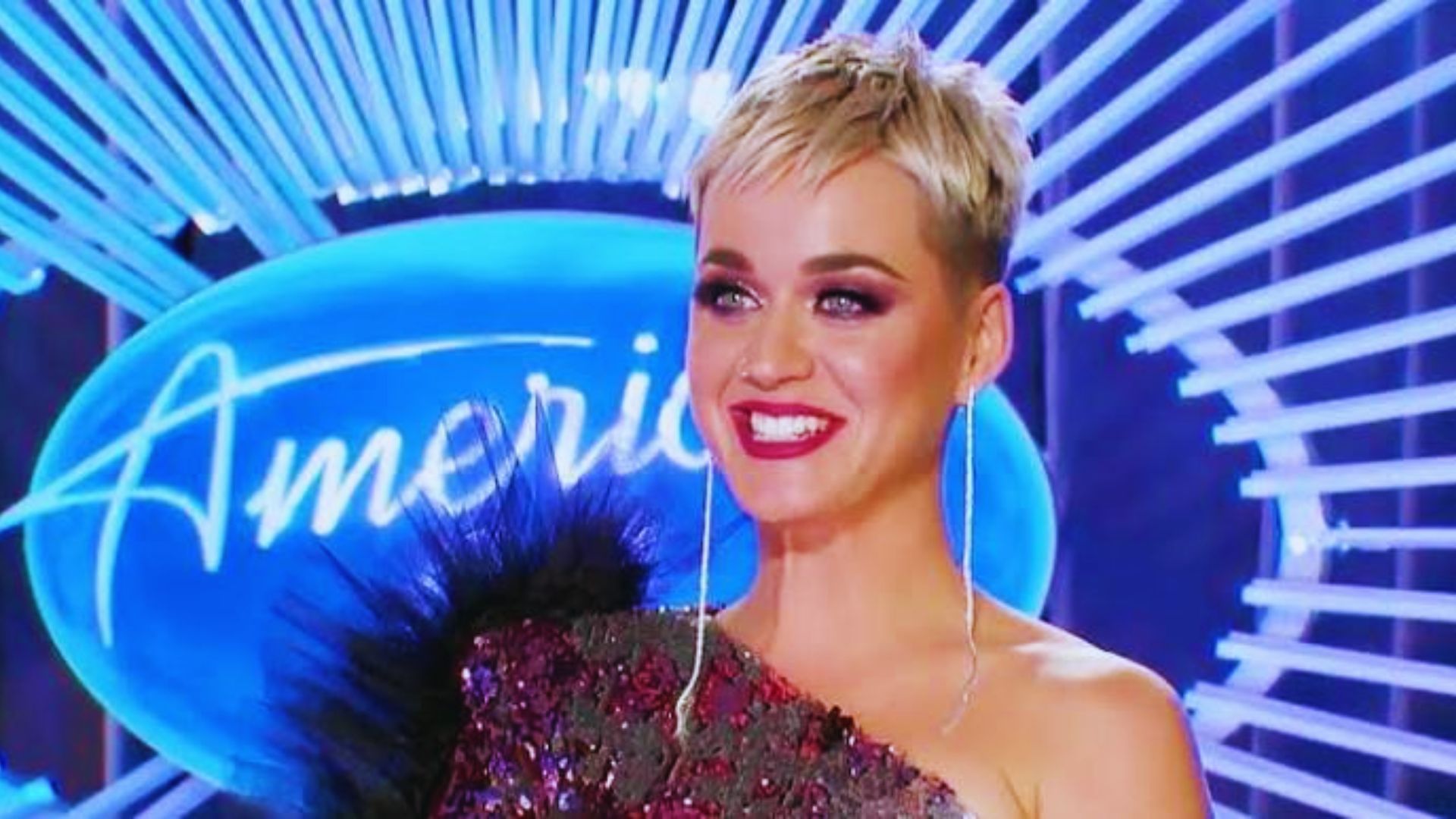 image of Katy from an American Idol episode.