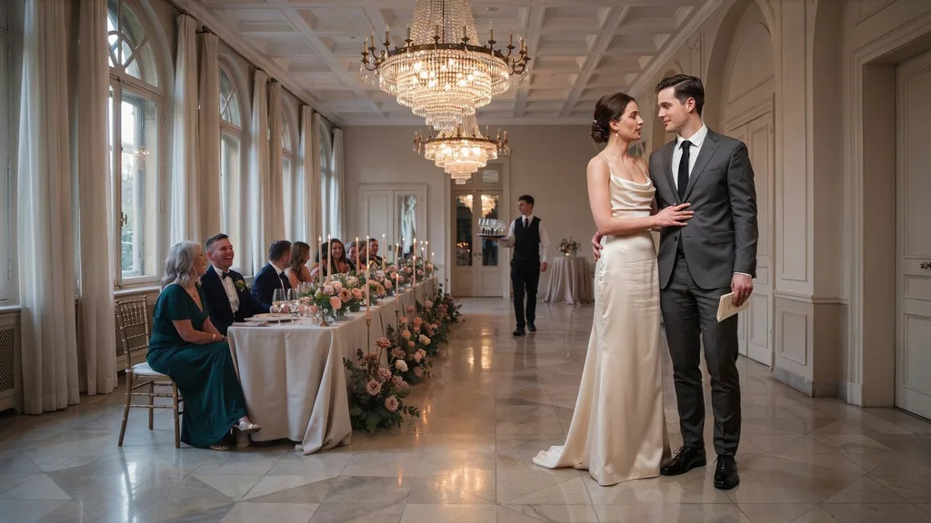 Ballroom wedding attire for semi formal dress code