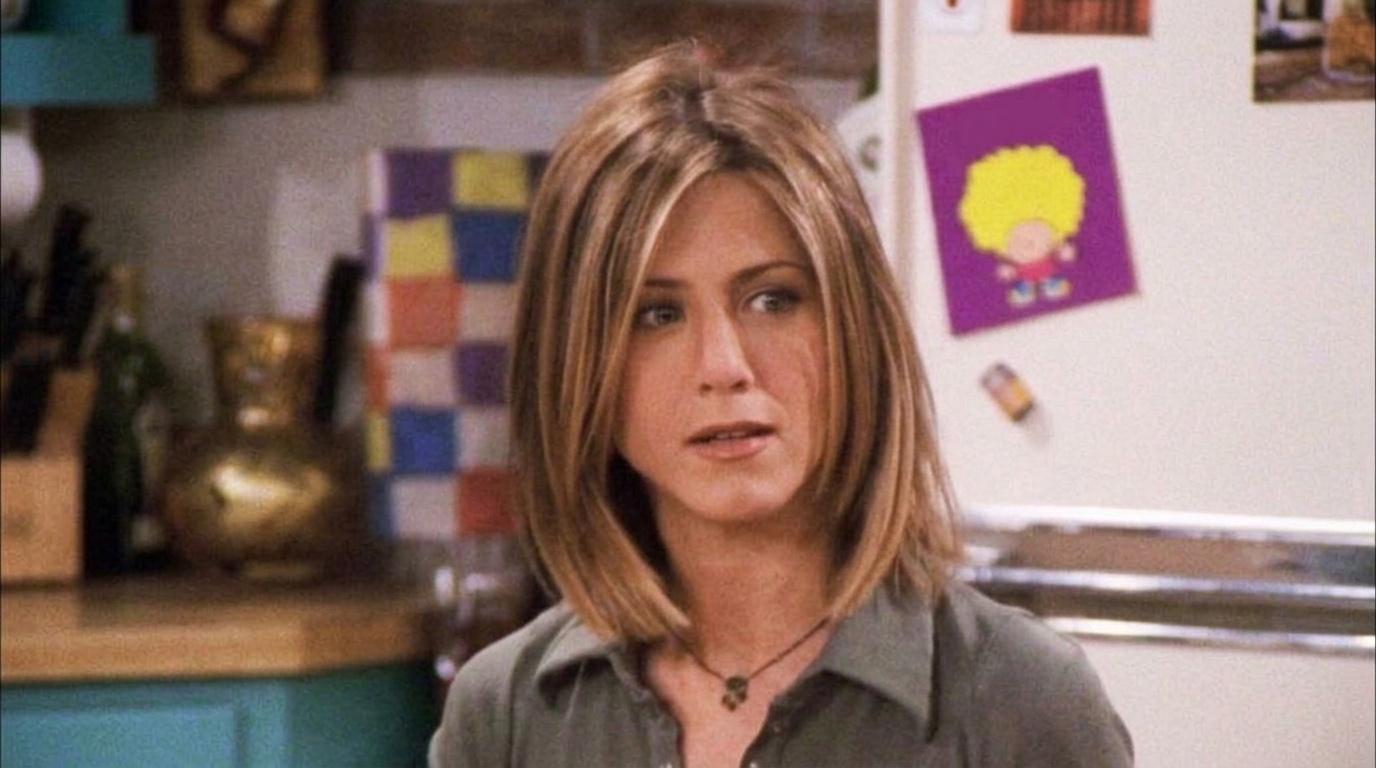 Rachel’s texture layer haircut.