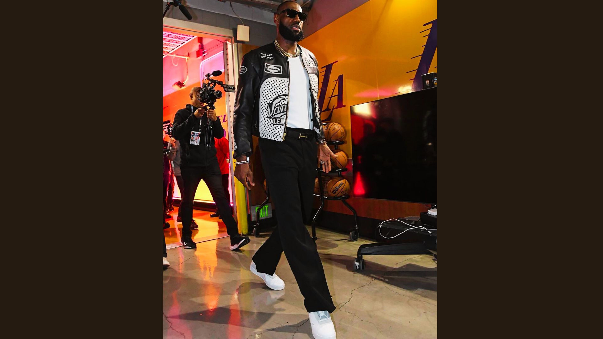 LeBron James Relaxed Athleisure Outfit