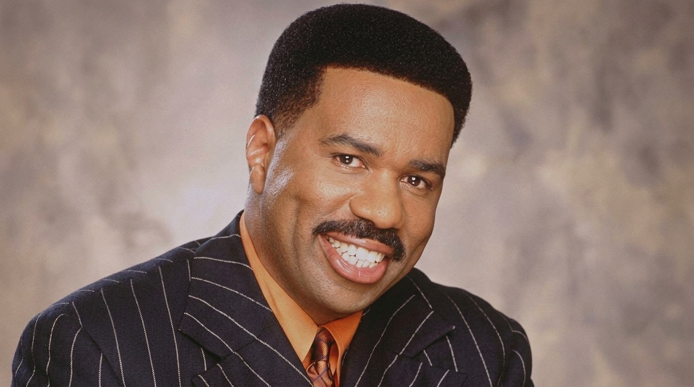 Steve Harvey in the 1990s and 2000s.