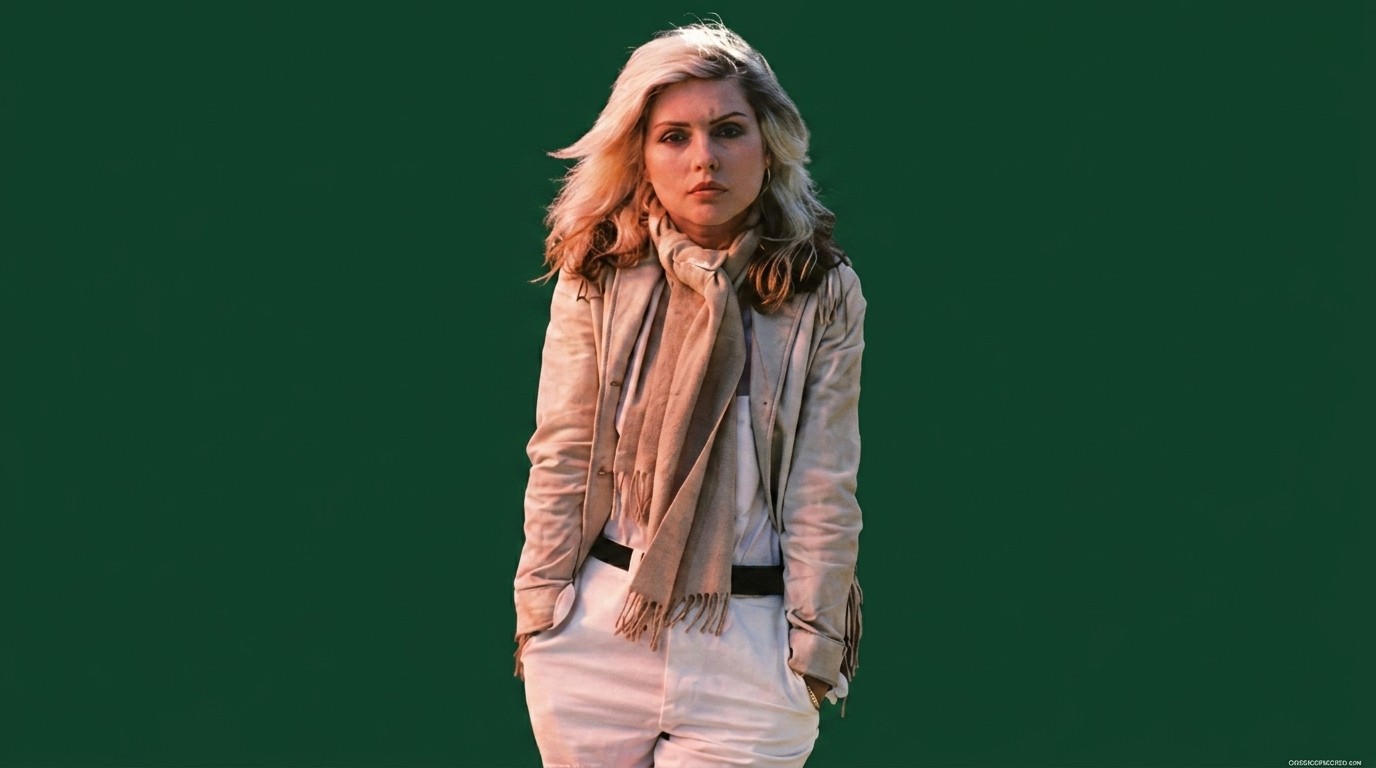 Harry in her winter streetwear.