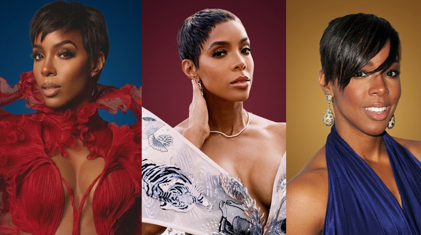 image showing Kelly Rowland Hairstyles 2025.