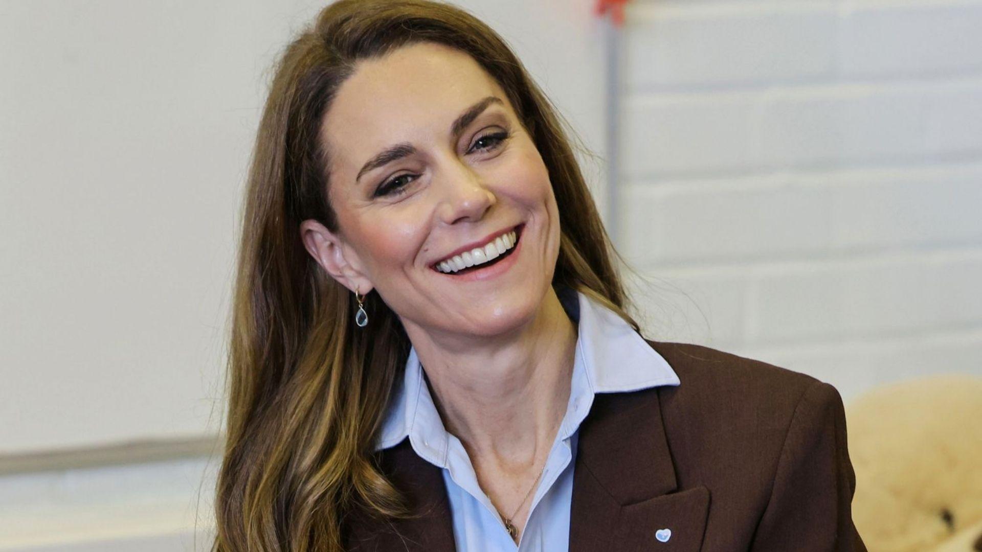 This is the photo of Kate Middleton in a makeup