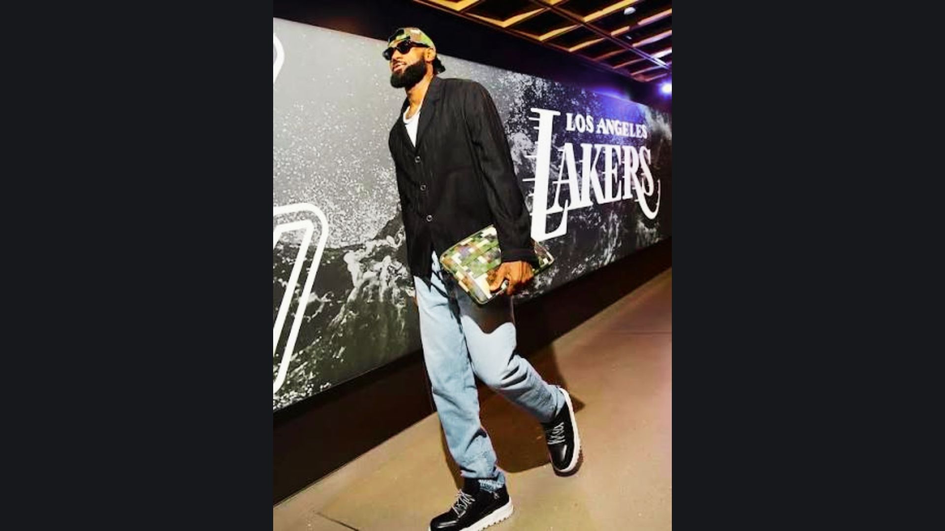 LeBron James Fashion Week Front-Row