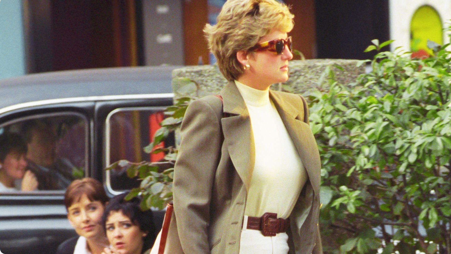 Princess Diana fashion showcasing her most iconic style era from royal elegance to casual streetwear