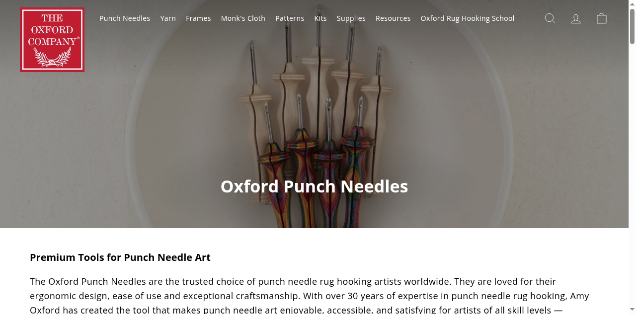 2. Oxford Punch Needle