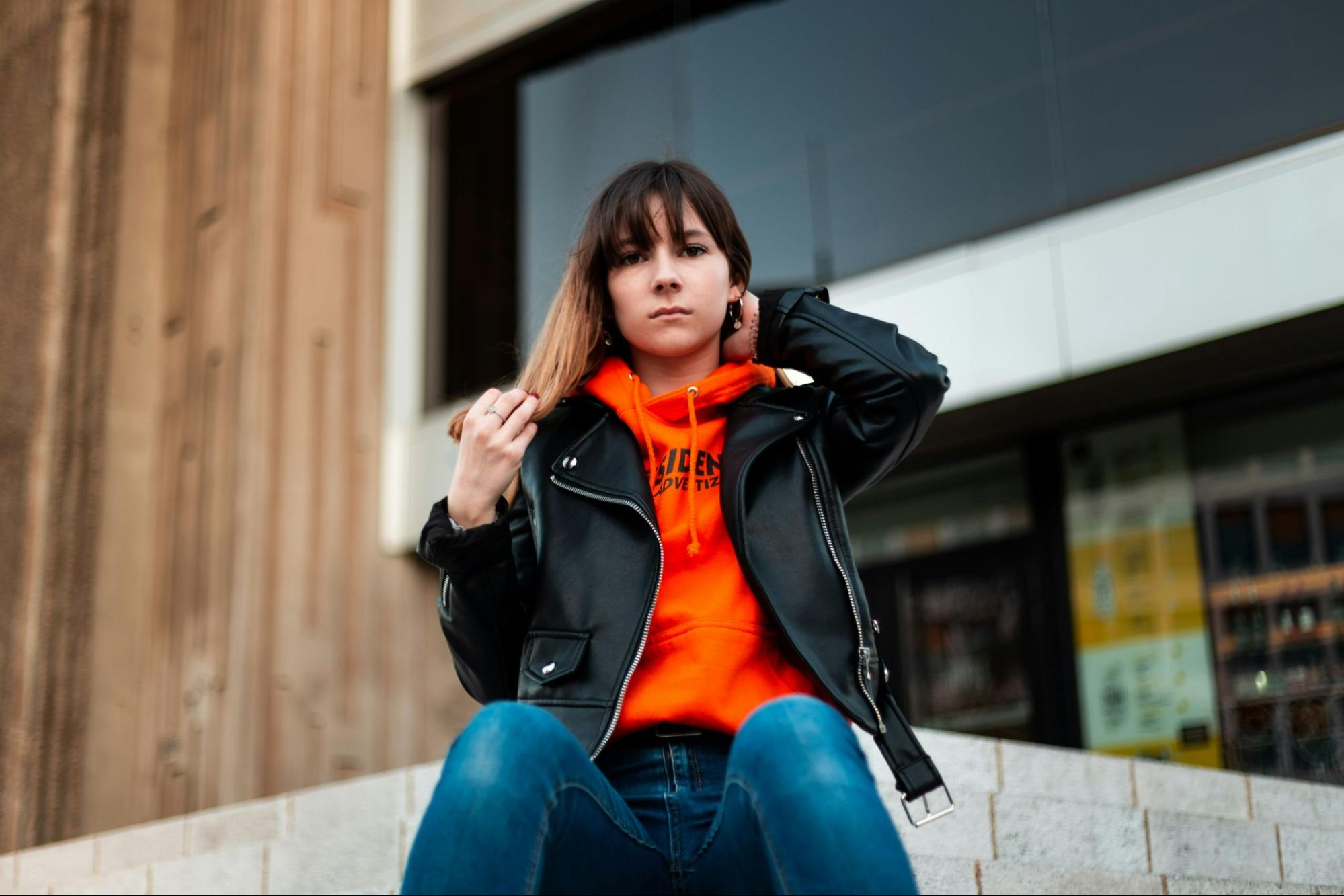 How to style a women’s biker jacket?